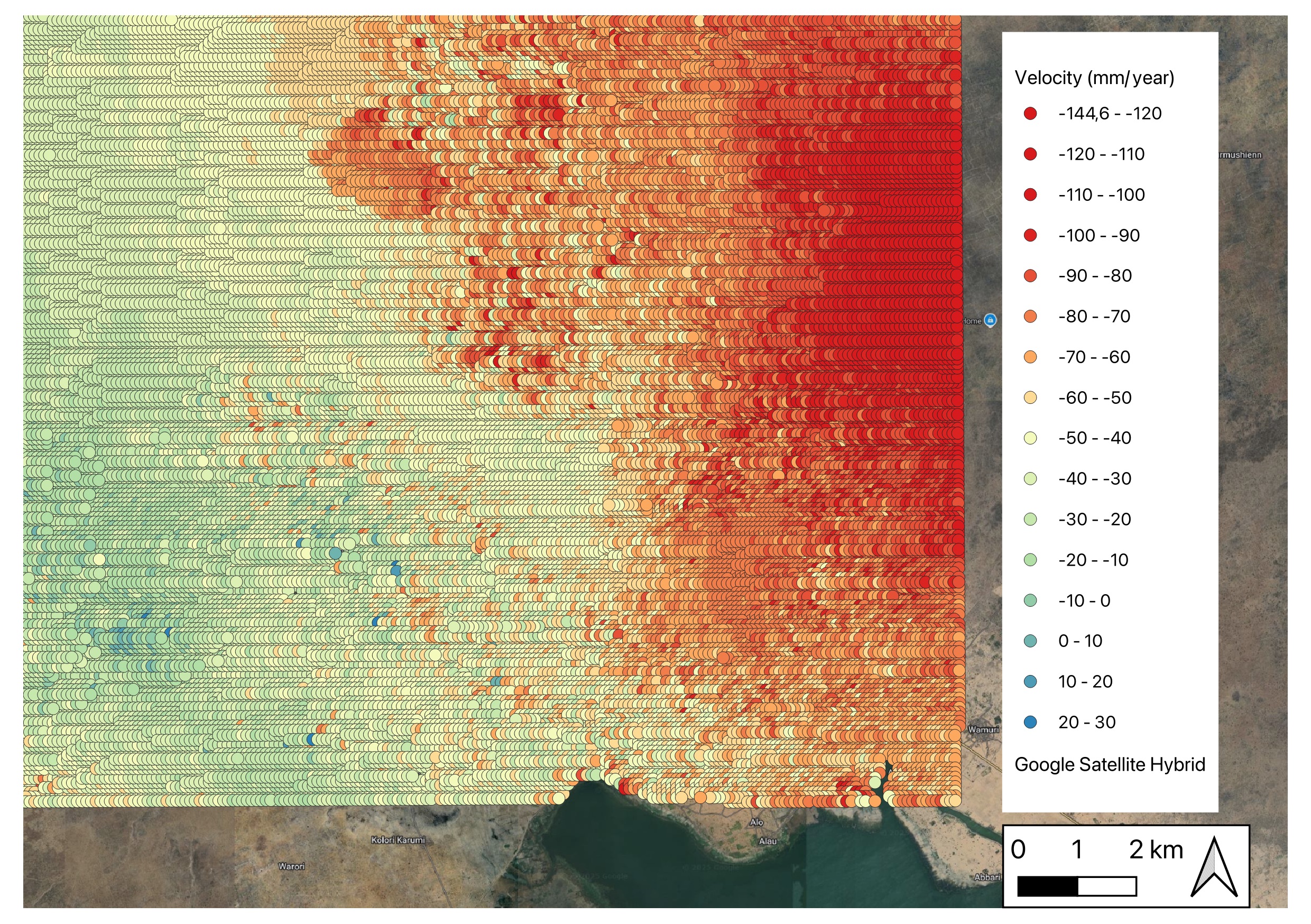 SBAS-InSAR Dam Deformation Monitoring